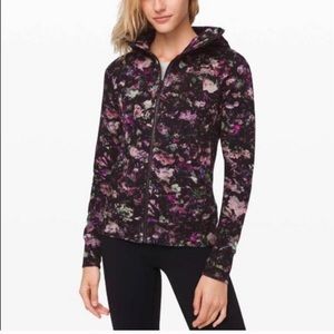 Lululemon Floral Scuba IV Hoodie - Like-New!